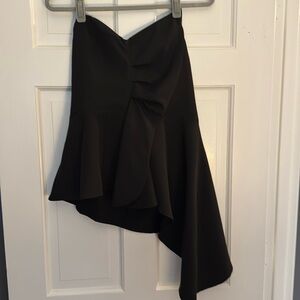 NWT Roly Poly strapless asymmetrical top